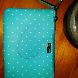 Authentic KATE SPADE ♠️ Polka dot wristlet ⛔PRICE FIRM⛔